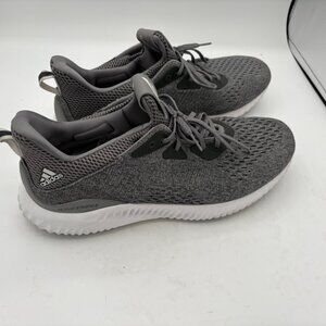 Adidas Mens Alphabounce 1 Triple Grey White Running Training GV8826 Size 12.5
